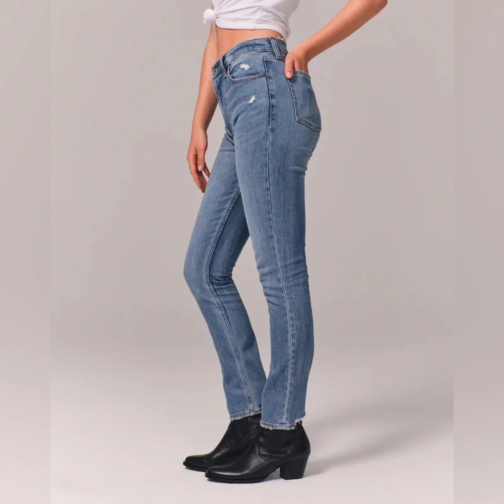 ABERCROMBIE & FITCH High Rise Skinny Jeans Denim Size 10/30R